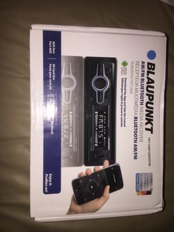 New! Blaupunkt Bluetooth radio