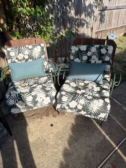 Patio furniture handcrafted