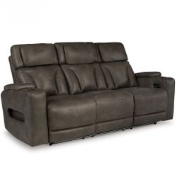 Dual Power Reclining Sofa (retails $1399)