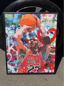 Michael Jordan Painting