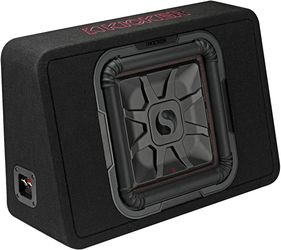 Kicker 46TL7T122 TL7T 12" (30cm) Solo-Baric Subwoofer in Thin Profile Enclosure, 2-Ohm, 600 Watt