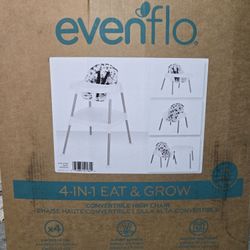 Evenflo 4-in-1  Convertible High Chair.