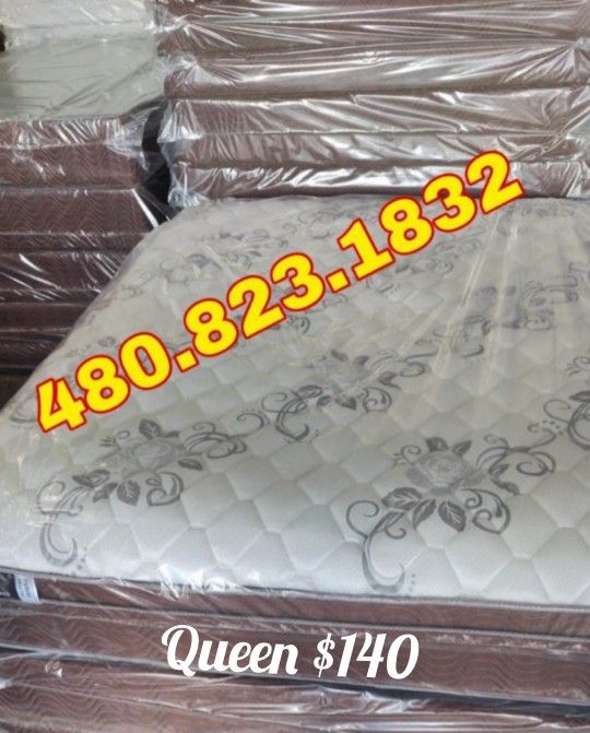 New Queen Pillow Top