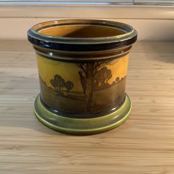 Early 20th Century Vintage Royal Doulton Ceramic Planter Jardiniere Arts & Crafts