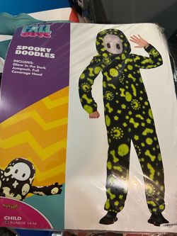 Halloween costume fall guys kids