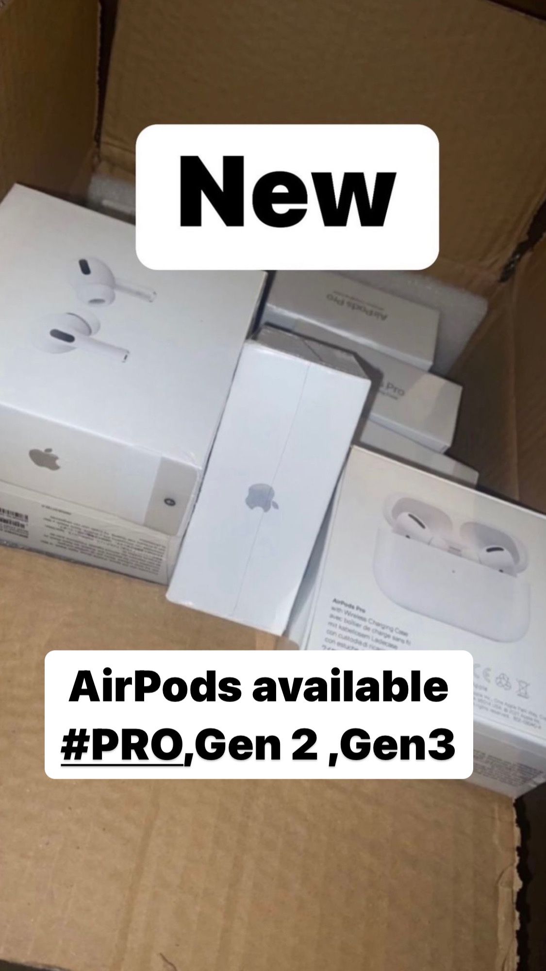 APPLE AIRPODS PROS NEW IN BOX 