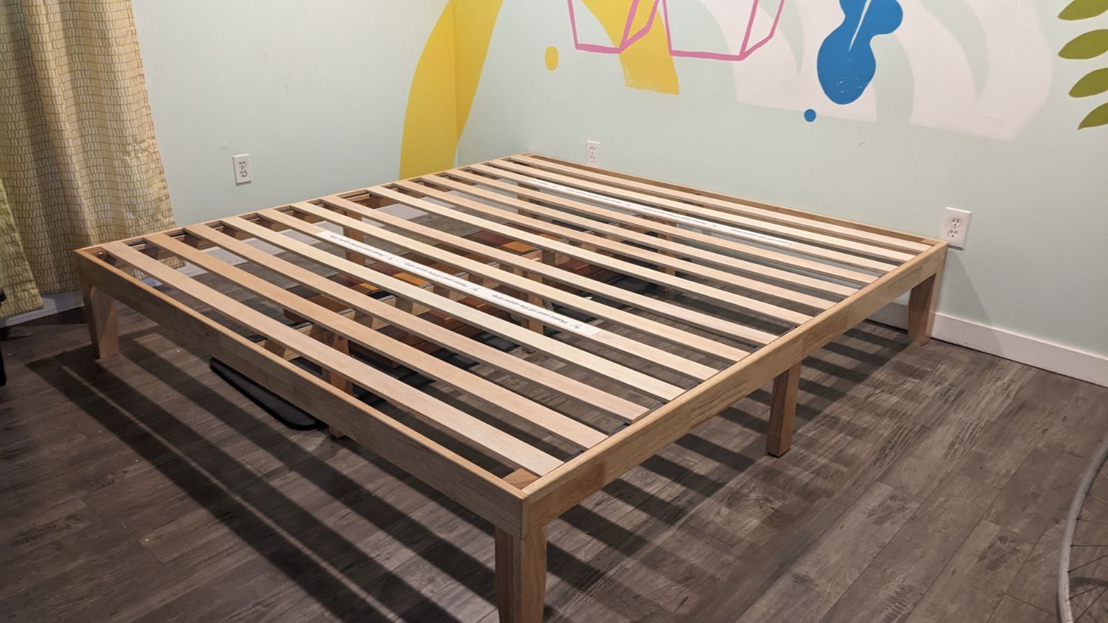 King Size Bed Frame with Slats