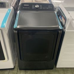 Black Samsung Dryer MB 