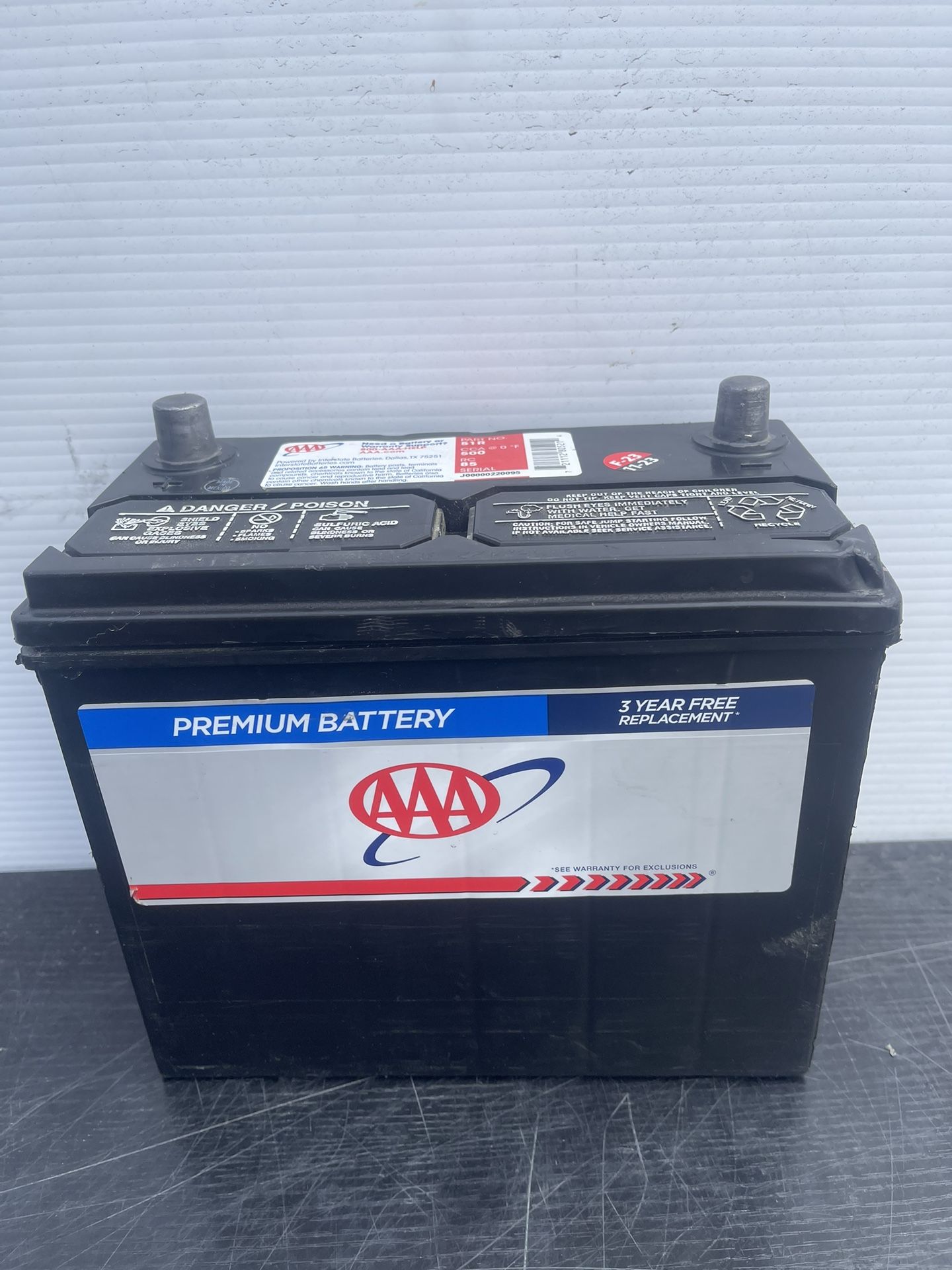 Car Battery Size 51r $80 With Your Old Battery 