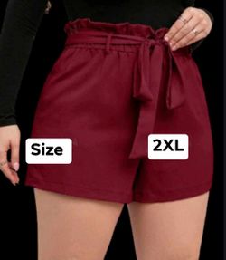 New women's shorts size 2X