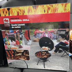 Portable Charcoal Grill New in Box