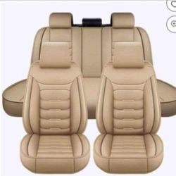 5 PCS LEATHER UNIVERSAL CAR SEAT COVERS