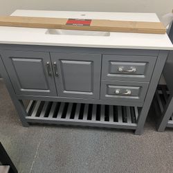 42 Inch Vanity With Quartz Top