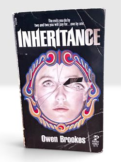 Vintage Horror Paperback Inheritance by Owen Brookes 1981