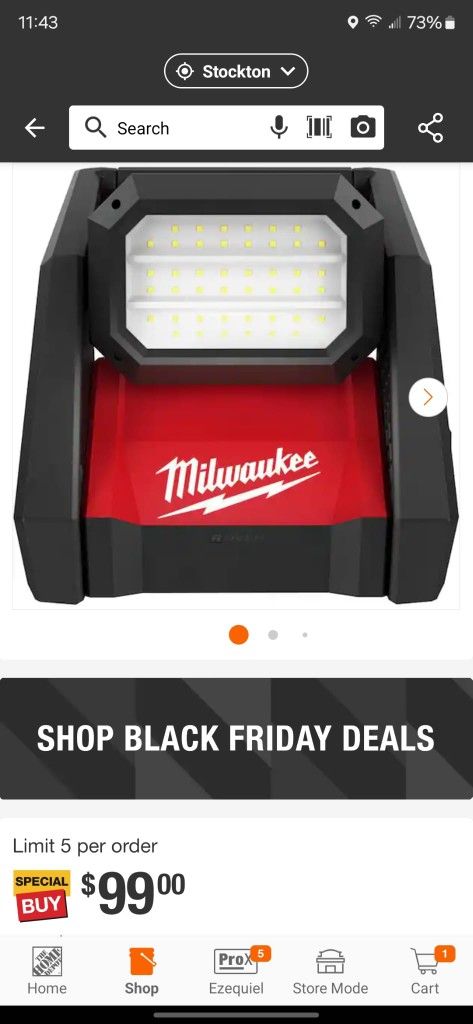 Milwaukee Work Light