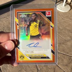 Carney Chukwuemeka Topps Chrome /25