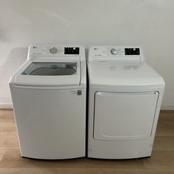 (DELIVERY INCLUDED 🚚) LG Washer & GAS Dryer Set 