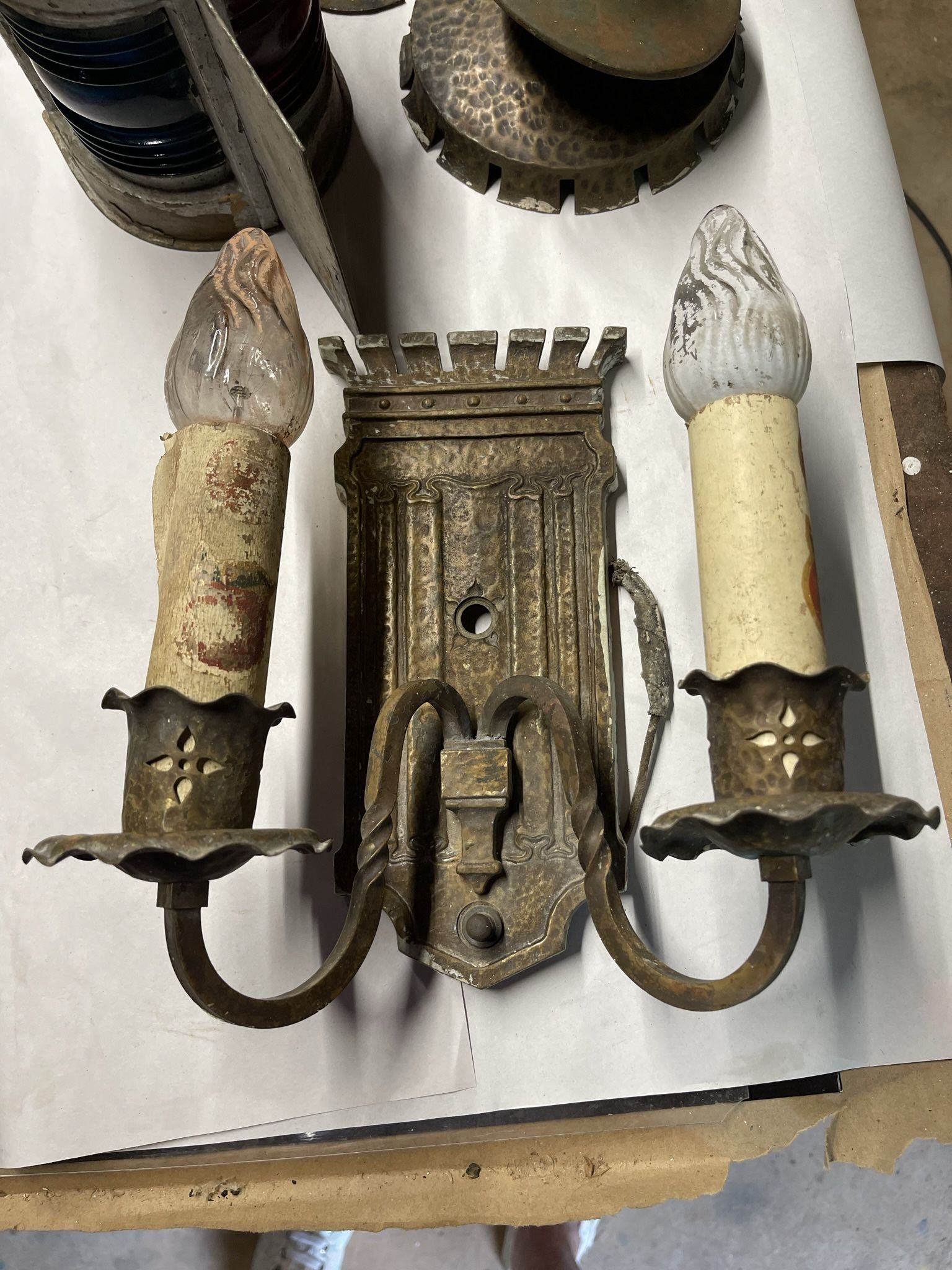 Antique Wall Light