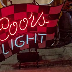 Coors Light Vintage Neon Sign 