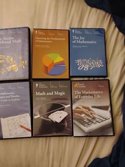 The Great Courses Mathematics DVD Set of 5