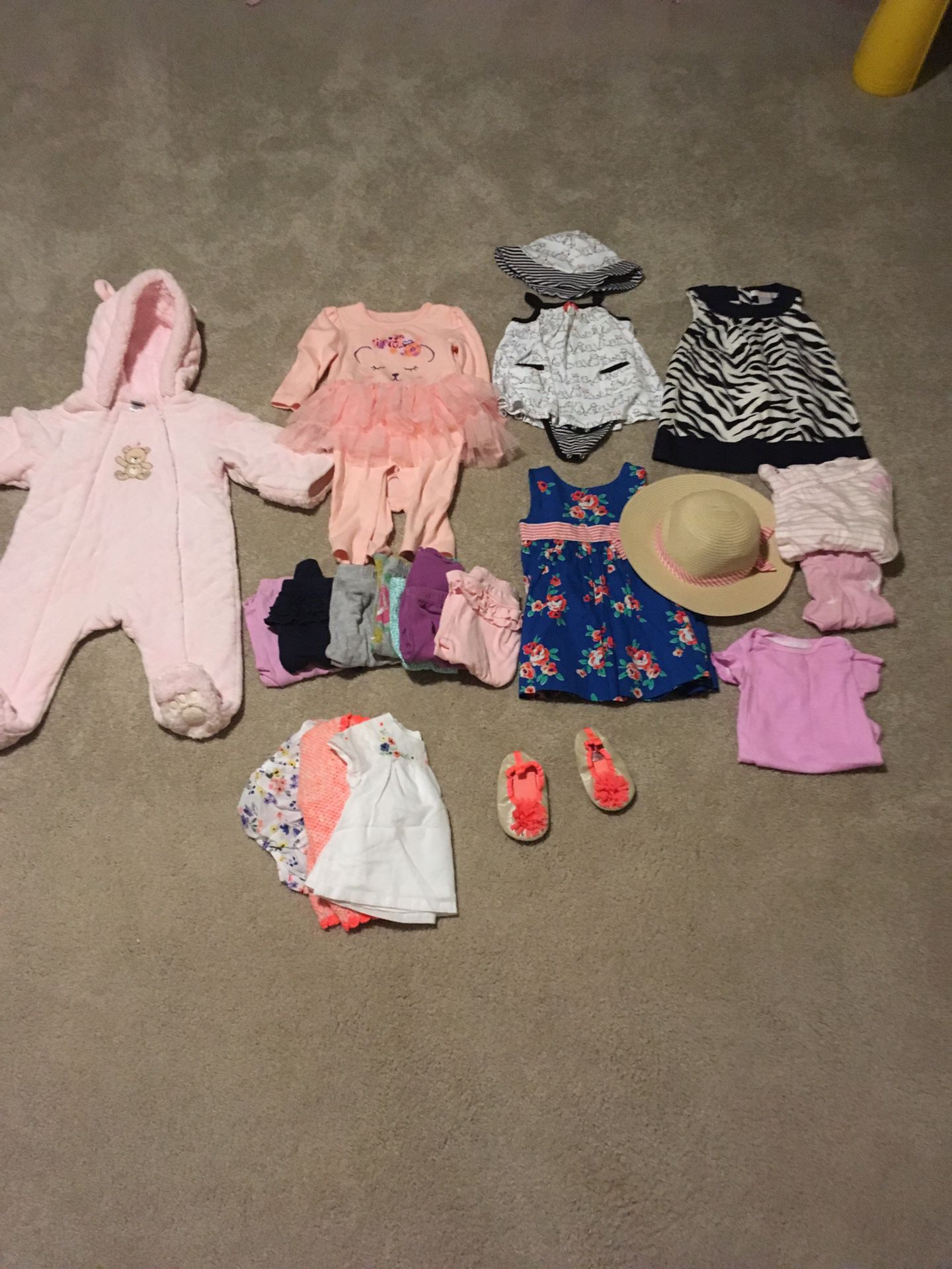 Baby Girl clothes, 6-9 months