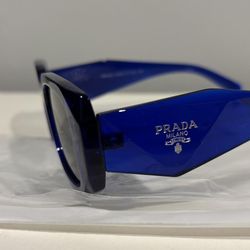 Prada Glasses Blue 