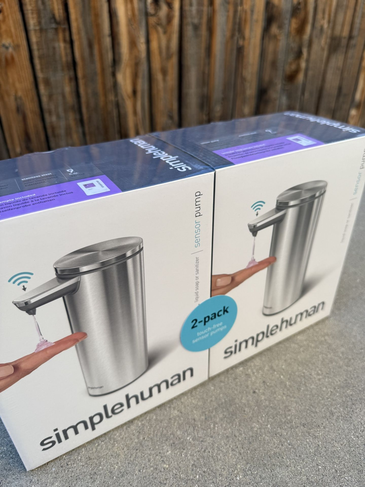 Simplehuman Soap Dispensers 2 Pack