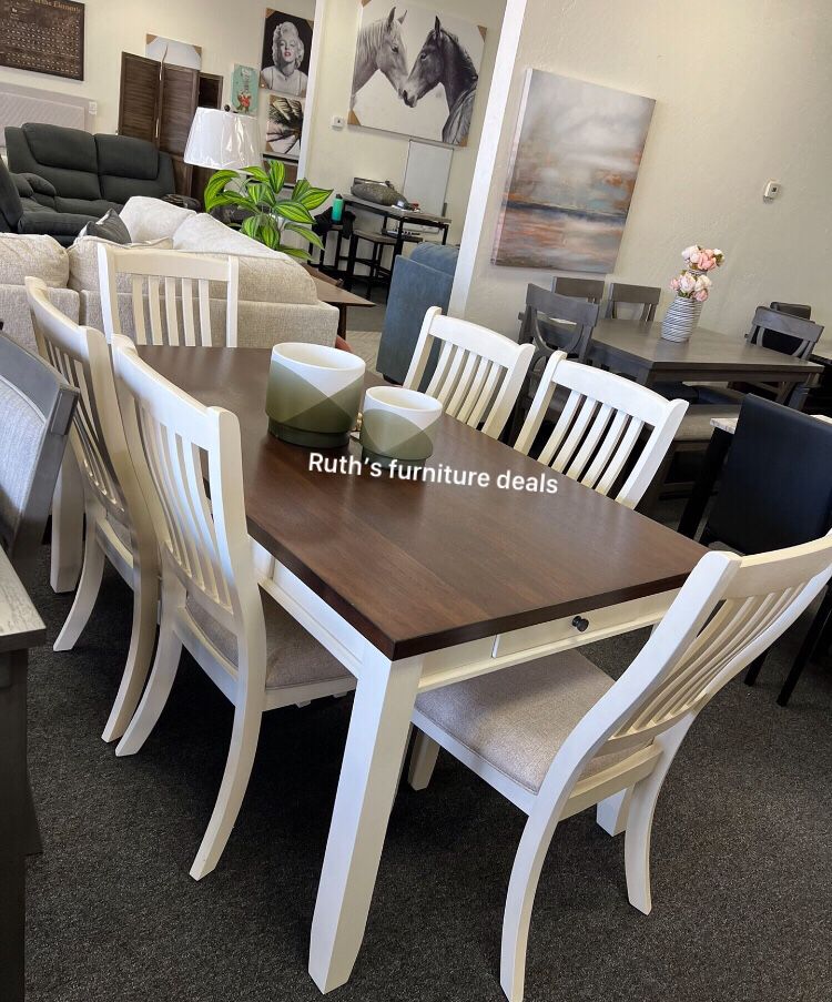 7-pc  Dining Table Set 