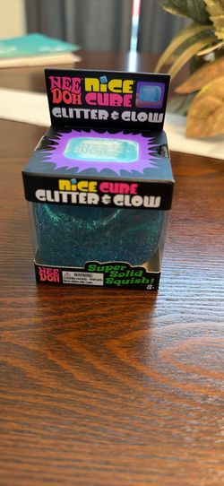 Authentic Needoh Glitter & Glow Squish