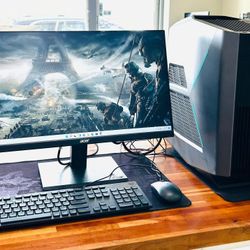 Alienware Aurora R8 Gaming PC i9-9900k 3.60Ghz 16GB 1TB + 256GB SSD Nvidia RTX 2080 Ti