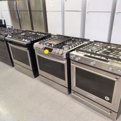 SLIDE IN STOVES OPEN BOX ITEMS P   