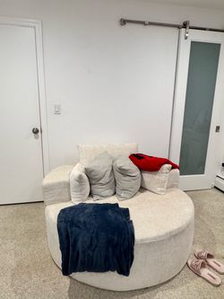 55 inch Chaise Lounge Chair - Soft Corduroy
