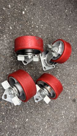 Heavy Duty Caster Wheels $72