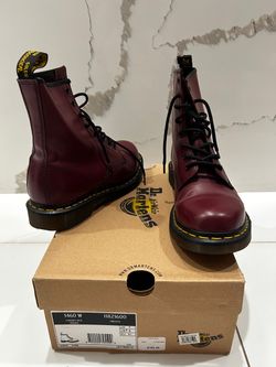 Doc Martin Red Shoes Boots