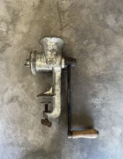 Vintage Vintage table mount meat grinder keystone No. 30