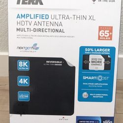 TERK ULTRA-THIN XL AMPLIFIED HDTV ANTENNA