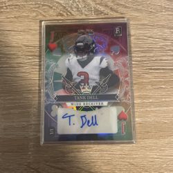 Tank Dell 1/1 Rookie Auto