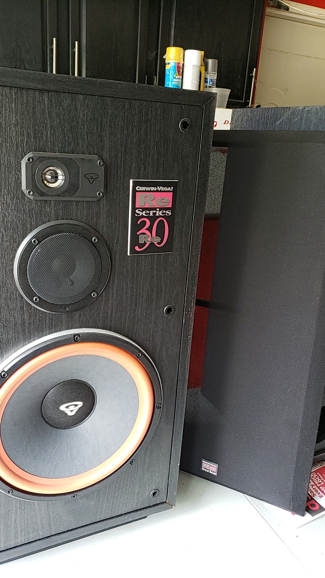 Cerwin Vega 30 RE Speakers