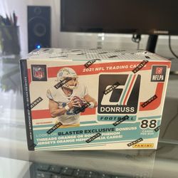 2021 Donruss Football Factory 8-Pack Blaster