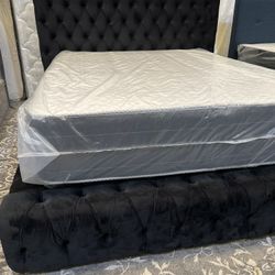 Brand New Queen Bed With Mattress $499