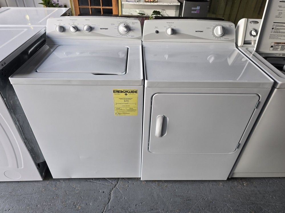 Washer And Dryer Set Hotpoin 