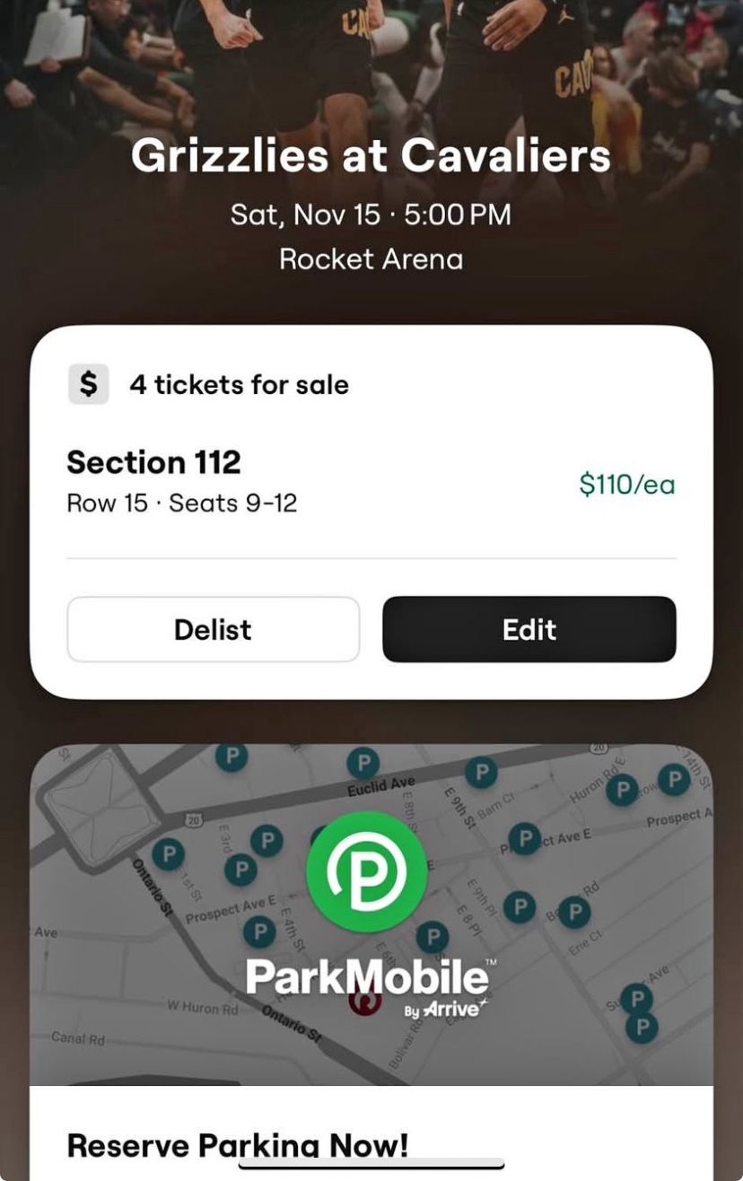 Tickets For The Cavs Game This Week!!!