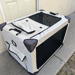FOLDING DOG CRATE