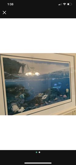 Whale Art- Xtra Large -  33 X 39 - Artist Signed 