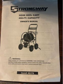Strongway Hose Reel Cart