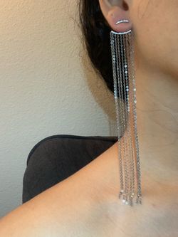925 sterling silver single earring