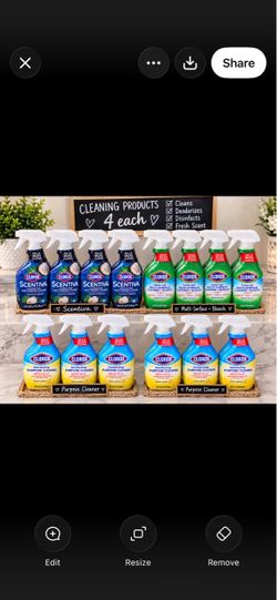 Clorox Cleaning Spray Bottles – 4 Each