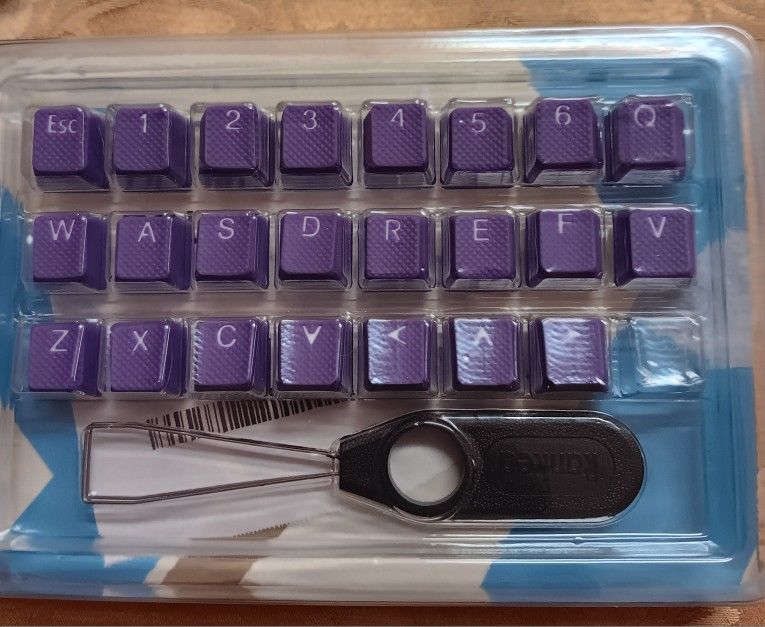 Ranked Doubleshot Rubber TPR Keycaps