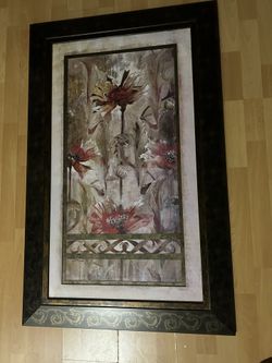 Floral Picture Frame Decor Zise Big 
