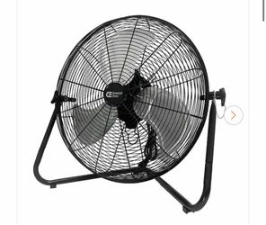 20 in. 3-Speed High Velocity Floor Fan